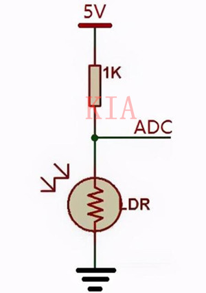 光敏电阻 LED