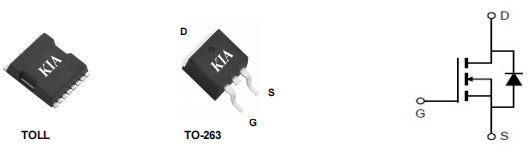 040N10N,100v120a场效应管,KCX040N10N参数原厂-KIA MOS管