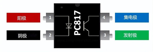 817c光耦参数,引脚图